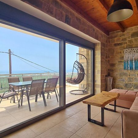 New Villa Kalimera, View To Falasarna Beach Plátanos Eksteriør billede